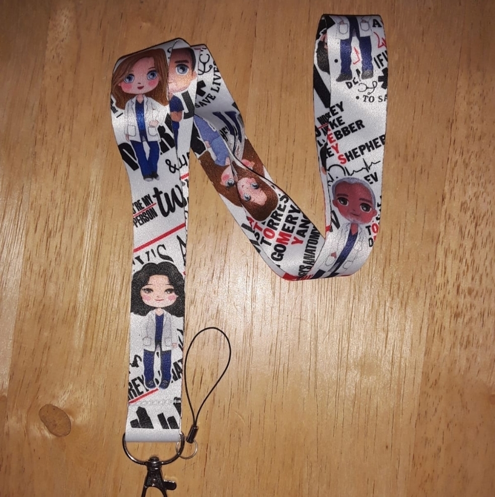 ABC TV Serie Greys Anatomy Characters Lanyard